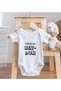 BK Kids Bezdum-Printed White Baby Bodysuit-3, 0–3 Months - 4