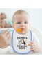 Bk Kids Daddy's Drinking Buddy Design Blue Baby Bodysuit and Bib Gift Set - 1, for 0-3 Months. - 4
