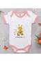 Bk Kids Cute Bee Design Pink Baby Bodysuit - 1, 3-6 Months.