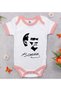 BK Kids Atatürk-Themed Pink Baby Bodysuit-24, 12–18 months