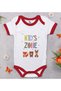 Bk Kids Kids Zone Designed Red Baby Bodysuit - 1, 12-18 Months.