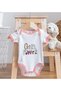 BK Kids "Girl Power" Design Pink Baby Bodysuit and Bib Gift Set-1, 12–18 months - 4