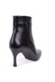 Dza07-3372050 Black Classic Zippered 8 cm Stiletto Heel Women's Boots. - 4