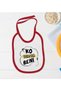 BK Kids "Ko Verun Beni" Printed Red Baby Bodysuit and Bib Gift Set-1, 0-3 Months - 3