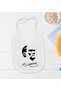 Bk Kids Atatürk-Themed White Baby Bodysuit and Bib Gift Set - 24, 0-3 Months. - 4