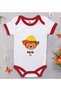 Bk Kids Cool Design Red Baby Bodysuit - 1, 12-18 Months.
