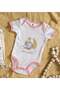 BK Kids Sweet Dream Design Pink Baby Bodysuit-1, 0–3 Months - 2