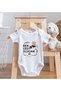 Bk Kids Ceo Olucam Designed White Baby Bodysuit and Bib Gift Set - 1, 0-3 Months. - 5