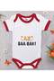 Bk Kids Az Baa Bak Designed Red Baby Bodysuit - 1, 0-3 Months.