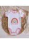 BK Kids "Little Sister" Design Pink Baby Bodysuit-1, 0–3 Months - 3