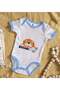 BK Kids Roar-Printed Blue Baby Bodysuit-1, 12–18 months - 2