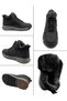 Konay 831 Water and Rain Resistant Pull-Up Genuine Leather Half Boots with a Wool Lining. - 3