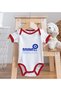 BK Kids "Maşalla De" Design Red Baby Bodysuit and Bib Gift Set-1, 0–3 Months - 5