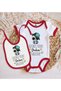 Bk Kids No Worries, Grandpa Will Take Care of It – Red Baby Bodysuit and Bib Gift Set - 10 - 2