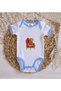 BK Kids Blue Baby Bodysuit with King Design - 1 (12–18 months) - 3