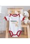 Bk Kids Red Baby Bodysuit and Bib Gift Set with a Lion Design – 1, for Ages 12-18 Months. - 5