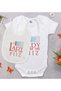 Bk Kids Lady of the Piiz Designed White Baby Bodysuit and Bib Gift Set - 1, 12-18 Months.