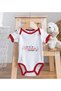 Bk Kids See Your Aunt's Beauty Too Designed Red Baby Bodysuit - 1, 12-18 Months. - 4