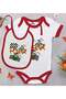 Bk Kids Race Time Designed Red Baby Bodysuit and Bib Gift Set - 1, for Ages 12-18 Months.