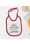 BK Kids "My Mom Is My Everything" Printed Red Baby Bodysuit and Bib Gift Set-1, 0–3 Months - 3