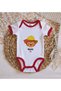 Bk Kids Cool Design Red Baby Bodysuit - 1, 12-18 Months. - 3
