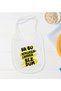 BK Kids Bezdum-Designed White Baby Bodysuit and Bib Gift Set—4, 0–3 Months - 3