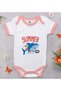 BK Kids Summer Time Patterned Pink Baby Bodysuit-1, 12–18 months