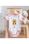 Bk Kids Super Hero Design Pink Baby Bodysuit - 1, 0-3 Months. - 4