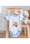 Bk Kids Cute Pilot-Designed Blue Baby Bodysuit and Bib Gift Set - 1, for Ages 12-18 Months. - 5