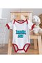 Bk Kids Nabün Bea Designed Red Baby Bodysuit - 1, 12-18 Months. - 4