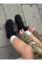 Black Suede (Otis) Women's Lace-Up Boots with Fur Lining. - 4