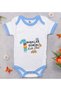 Bk Kids First Father's Day Design Blue Baby Bodysuit - 3, 12-18 Months.