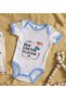 Bk Kids I Will Be a Doctor Design Blue Baby Bodysuit - 1, 0-3 Months. - 2
