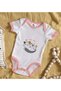 BK Kids "Love You" Design Pink Baby Bodysuit-1, 3–6 Months - 2