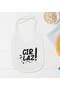Bk Kids Cırlaz Design White Baby Bodysuit and Bib Gift Set - 1, for Ages 0-3 Months. - 4
