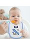 Bk Kids Circumcision-Themed Blue Baby Bodysuit and Bib Gift Set - 3, for Ages 12-18 Months. - 4