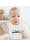 BK Kids Bravo White Baby Bodysuit and Bib Gift Set with Whale Design - 1 (3-6 Months) - 3