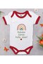 BK Kids Father's Day-Themed Red Baby Bodysuit-2, 0–3 Months