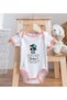 BK Kids "No Worries, Grandpa'll Take Care of It" Printed Pink Baby Bodysuit-1, 12–18 months - 3