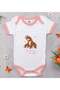 BK Kids "My Mom Is My Everything" Printed Pink Baby Bodysuit-2, 0–3 Months