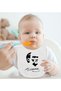 Bk Kids Atatürk-Themed White Baby Bodysuit and Bib Gift Set - 24, 0-3 Months. - 3