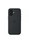 Husă iPhone 17 silicon negru