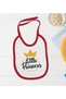 BK Kids Little Princess-Designed Red Baby Bodysuit and Bib Gift Set-1, 0–3 Months - 3