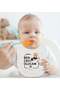 Bk Kids Ceo Olucam Designed White Baby Bodysuit and Bib Gift Set - 1, 0-3 Months. - 3