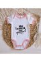 BK Kids Pink Baby Bodysuit with "Hau Kafaya" Design - 1 (12–18 months) - 3