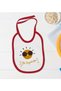 Bk Kids First Travel Design Red Baby Bodysuit and Bib Gift Set - 1, 0-3 Months. - 4