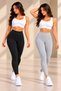 2-Piece Women's High-Waisted, Shaping, Stretchy Leggings, Suitable for Everyday Wear, Slim-Fit. - 3
