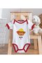 Bk Kids Cool Design Red Baby Bodysuit - 1, 12-18 Months. - 4