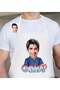 Personalized Name Male Caricature Kitchen Apron for Men