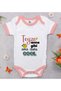 Bk Kids Aunt-Mother-Style Pink Baby Bodysuit - 1, 3-6 Months.